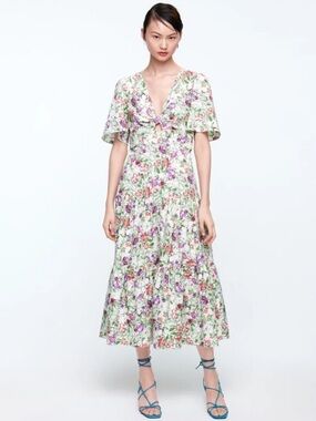 🎉5 for $45🎉 zara dress floral size S